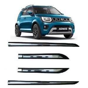 Door Side Beading For Ignis - Silver & Black